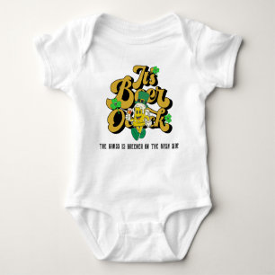 Mikitiez green lucky Saint Patrick's Day irishbeer Baby Bodysuit