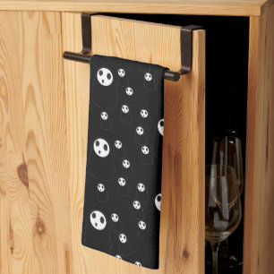 Mikitiez groovy ghouls bat night holiday halloween tea towel