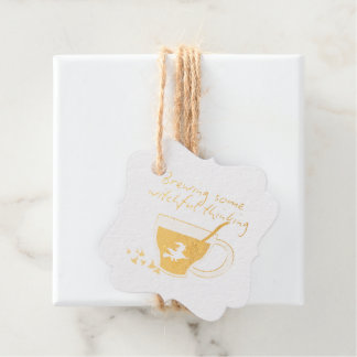 Mikitiez halloween espresso witch coffeeshop  favour tags