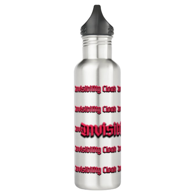 Mikitiez invisibility cloak blur magic smoke  710 ml water bottle (Left)