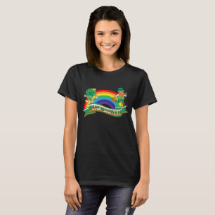 Mikitiez irish clover green st.patrick'sday lucky  T-Shirt