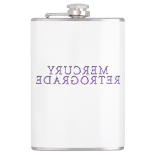 Mikitiez lavender mercuryretrograde galaxy astro hip flask