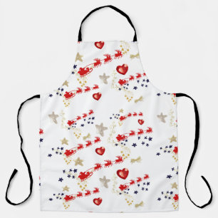 Mikitiez magic wish holiday christmas luxury apron