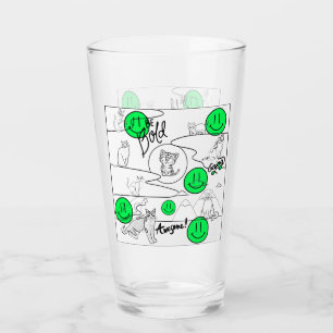 Mikitiez meow summer cat party beach glass