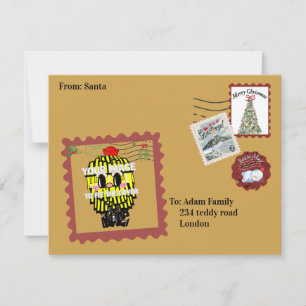 Mikitiez northpole expressmail stamp collection invitation