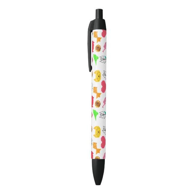 Mikitiez origami cancer summer jewel animal cat  black ink pen (Top (Vertical))