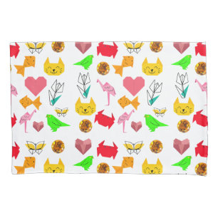 Mikitiez origami cancer summer jewel animal cat  pillowcase