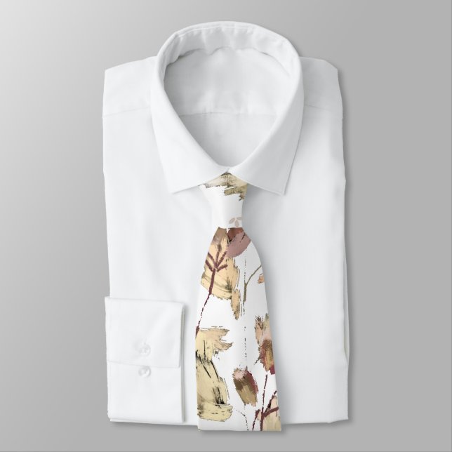 Mikitiez pisces nature selflove rose flower tie (Tied)