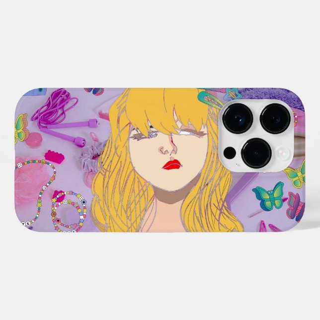 Mikitiez premier movie night princess doll summer  Case-Mate iPhone case (Back (Horizontal))