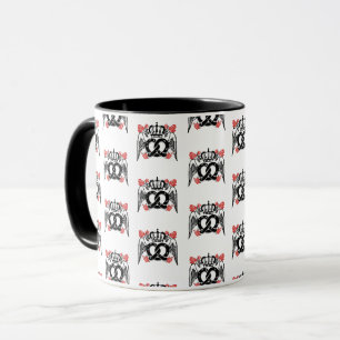 Mikitiez pretzel bread baker queen king mug