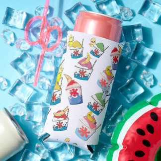 Mikitiez rainbowbanana animemanga summerfunny ice seltzer can cooler