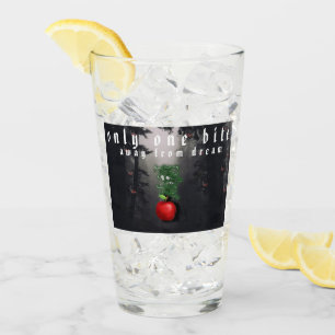 Mikitiez red skull toxic apple vegan summer glass