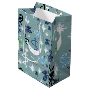 Mikitiez snake snakeperson wizard witch magic medium gift bag