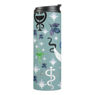 Mikitiez snake snakeperson wizard witch magic thermal tumbler