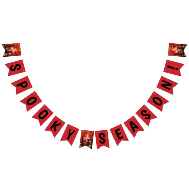 Mikitiez spooky vibes halloween multiverse 3D  Bunting (All)