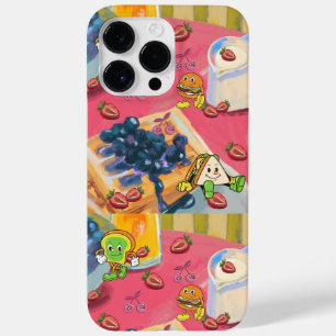 Mikitiez strawberry yogert usaflag burger fruit  Case-Mate iPhone 14 pro max case