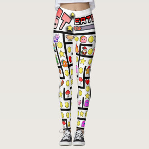 Mikitiez video gamer pixel classic christmas quote leggings