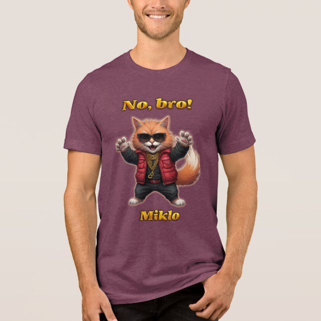Miklo’s t-Shirt Tri-Blend Shirt (Front)