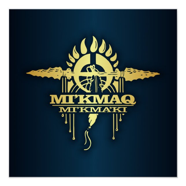 Mi'kmaq (Micmac) 2 Poster (Front)