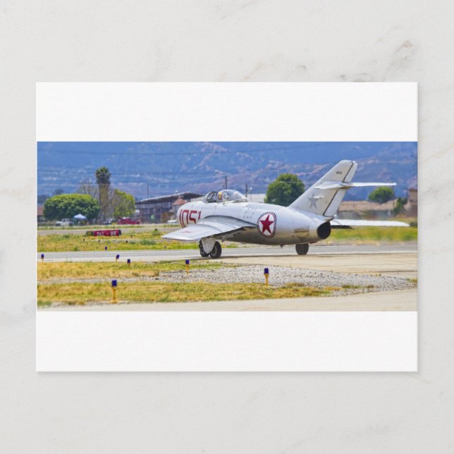 Mikoyan-Gurevich Mig-15 Postcard (Front)