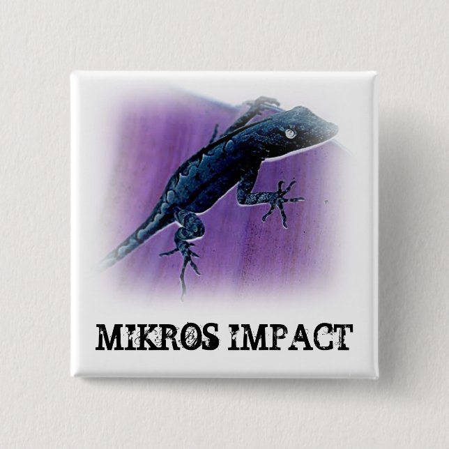 MIKROS IMPACT LIZARD SQUARE BUTTON (Front)