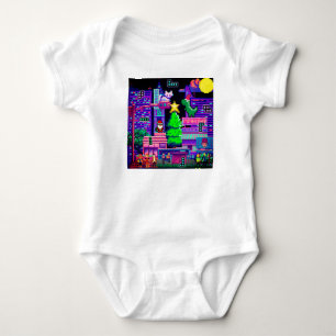Miktitiez holidaymode grandma christmas family  baby bodysuit