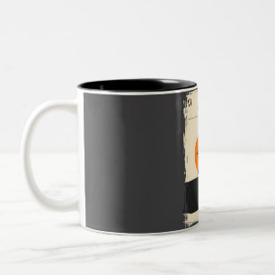 Mikumi Tanzania National Park vintage minimal trav Two-Tone Coffee Mug