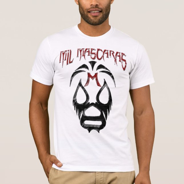 Mil Mascaras T-Shirt (Front)
