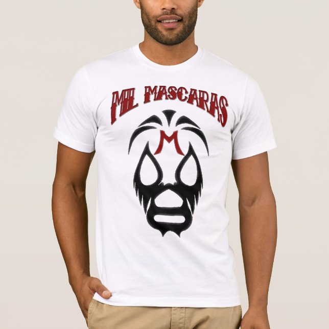 Mil Mascaras T-Shirt (Front)