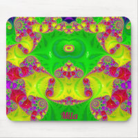 MILA ~ Zany Hot Cerise, Yellow, Red and Green