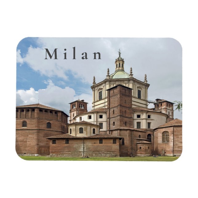 Milan. #28  magnet (Horizontal)