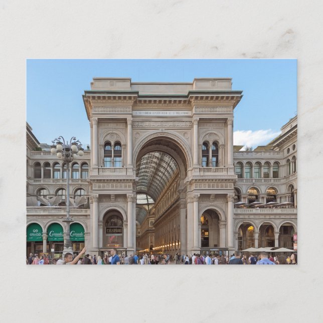 Milan. #9.   postcard (Front)