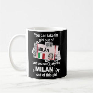 Milan Boarding Pass Milan Girl Milan Coffee Mug