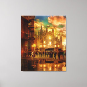 Milan Cathedral Canvas Print