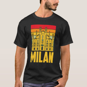 Milan Cathedral From Italy Dom De Milan T-Shirt