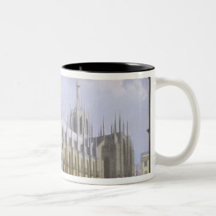 Milan Cathedral from 'Views of Milan and its Envir Two-Tone Coffee Mug