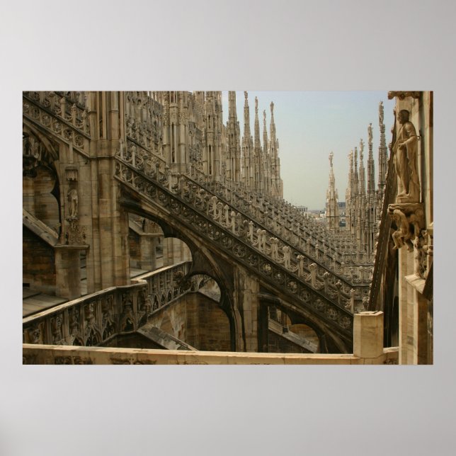 Milan Cathedral Poster (Front)