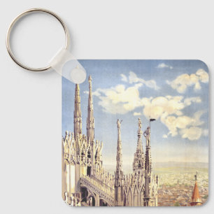 Milan Duomo Cathedral Nativity of Saint Mary Key Ring