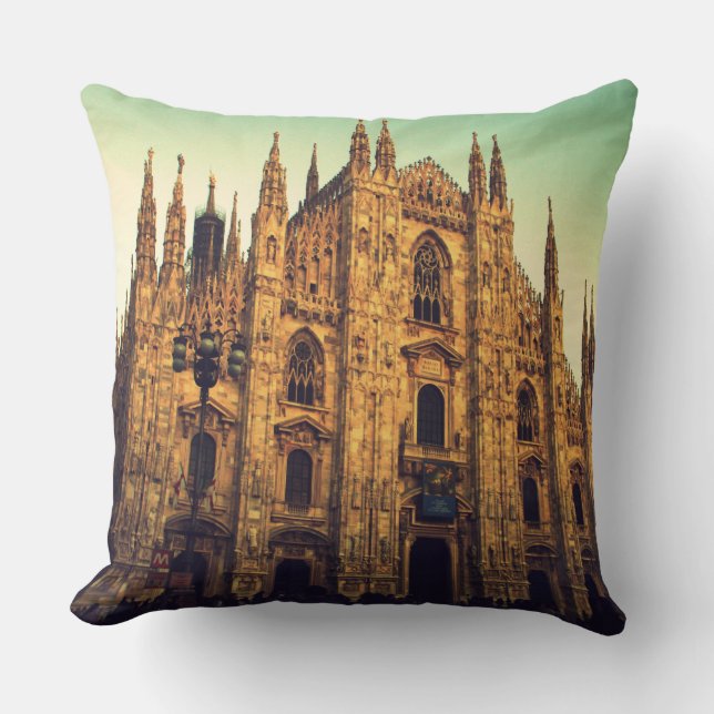 Milan, Italy Cushion (Front)