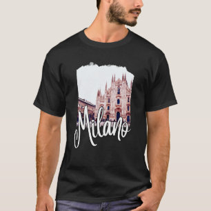 Milan Italy Painting Souvenir 1 T-Shirt