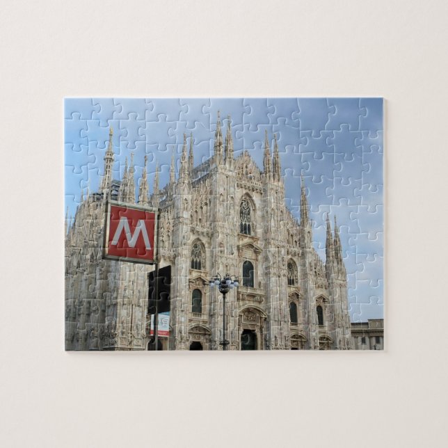 Milan, Italy - The Duomo - 8x10 - 110 pcs. Jigsaw Puzzle (Horizontal)