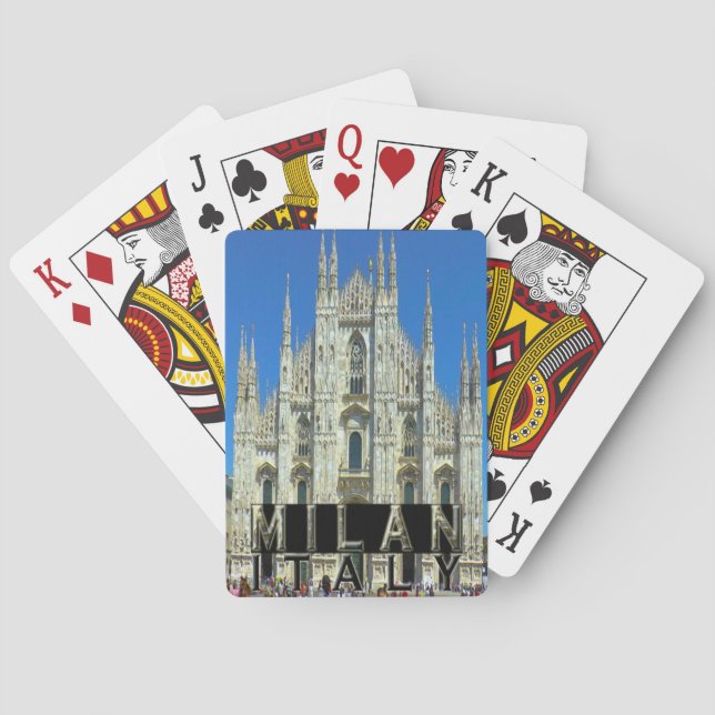 Milan Playing Cards (Back)
