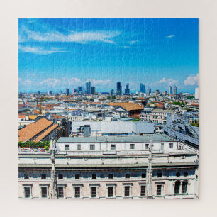 Milan skyline jigsaw puzzle