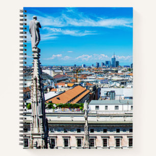 Milan skyline notebook