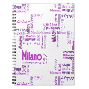 Milan Spiral Notebook
