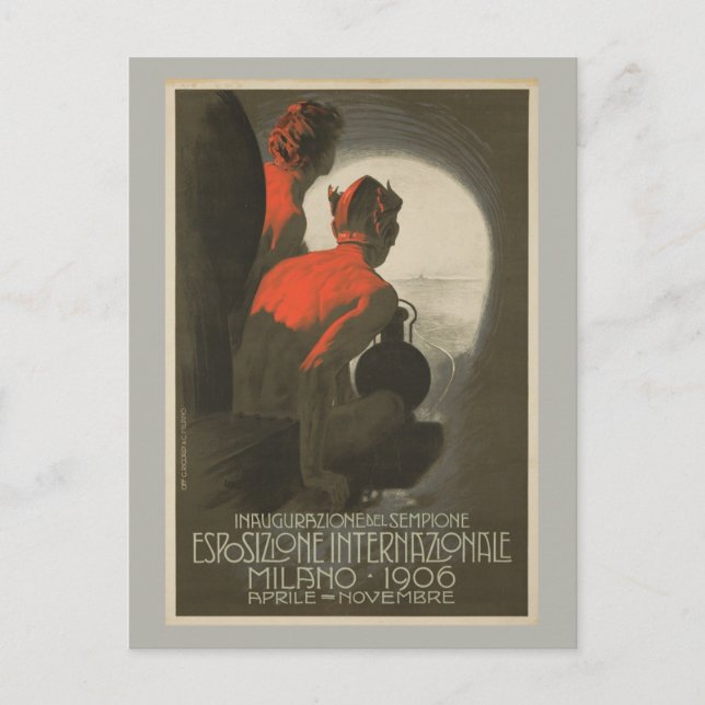 Milan World's Fair 1906 Postcard (Front)