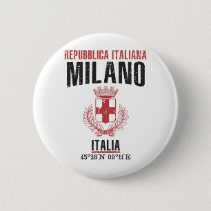 Milano 6 Cm Round Badge