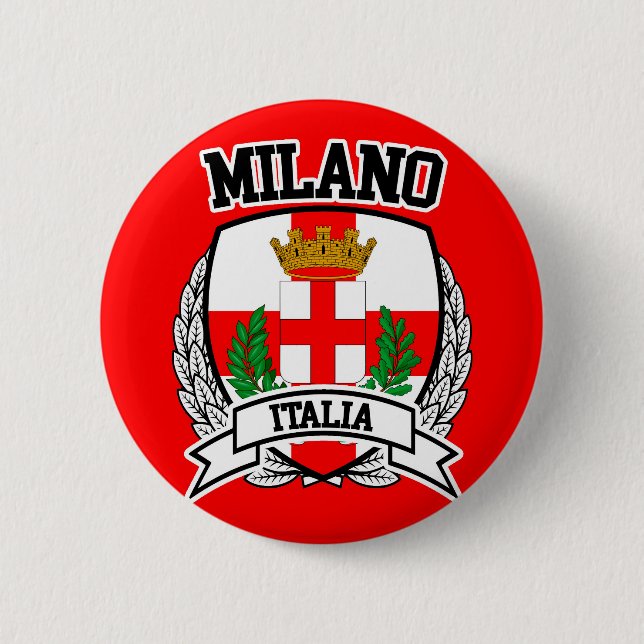 Milano 6 Cm Round Badge (Front)