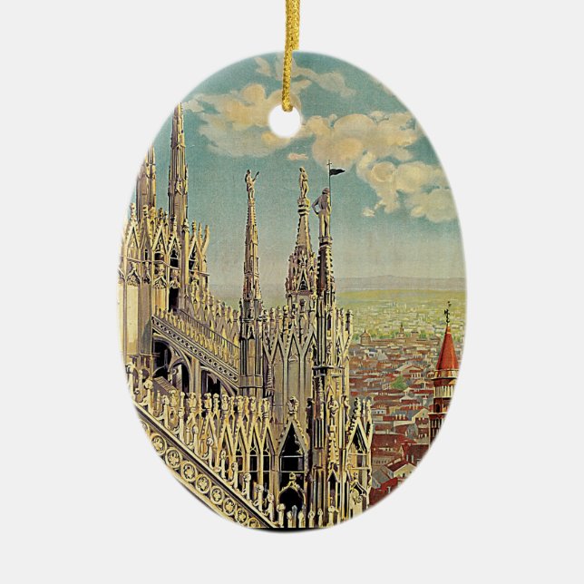 Milano Ceramic Tree Decoration (Front)