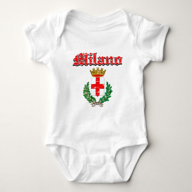 Milano City Designs Baby Bodysuit (Front)